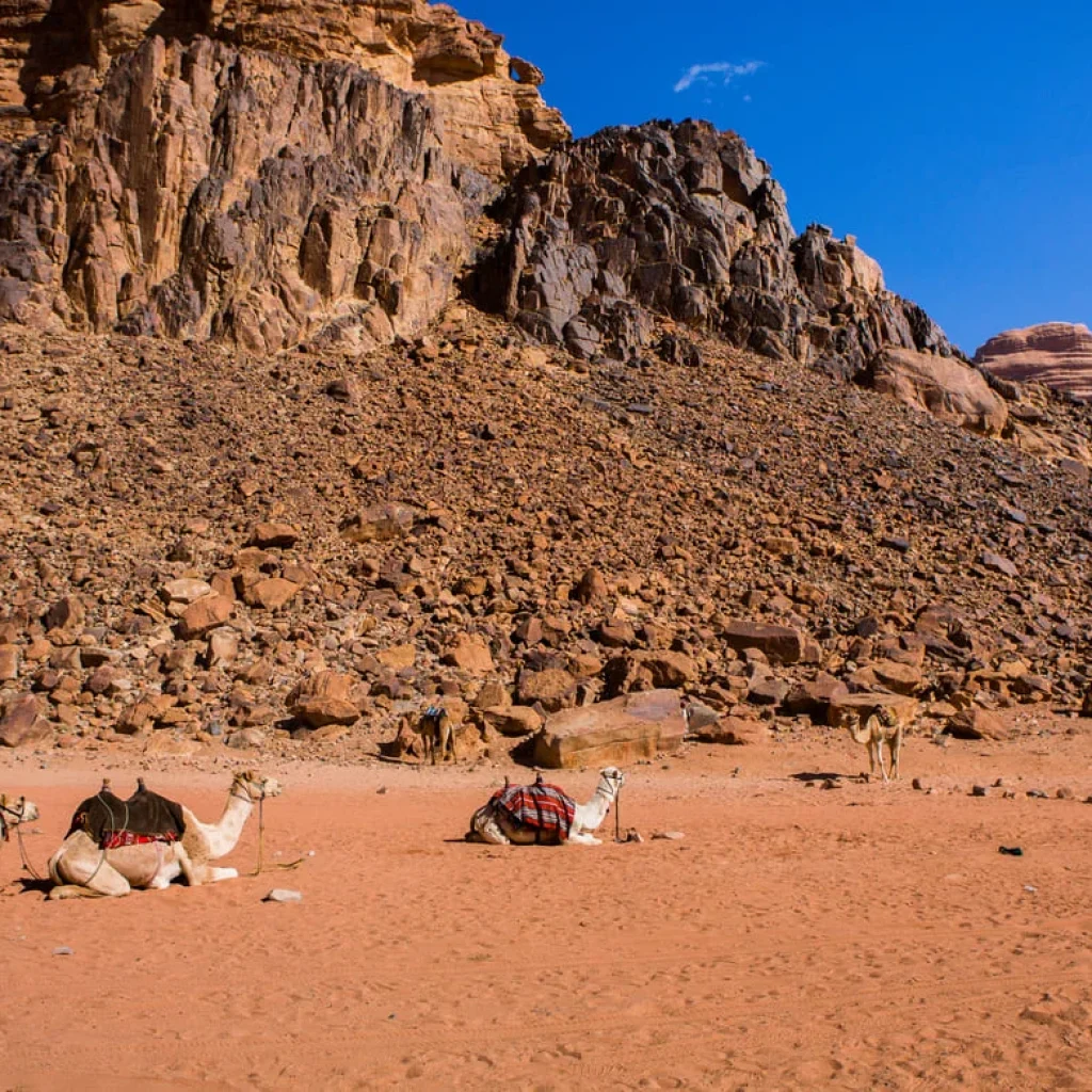 Desertul Wadi Rum Asa este pe Marte