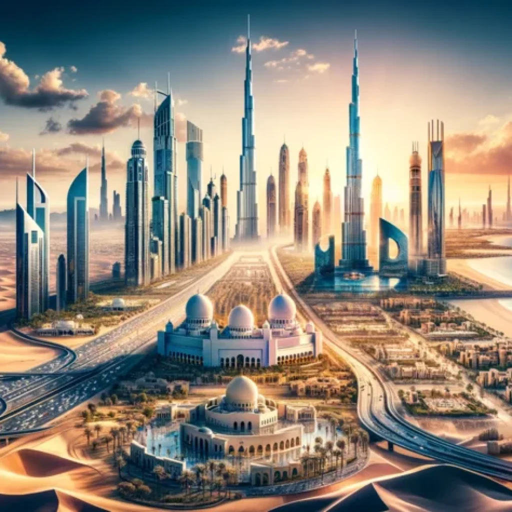 locuri in emiratele arabe unite