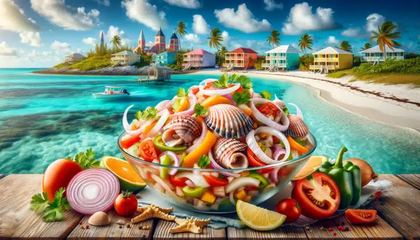 mancare din bahamas conch salad