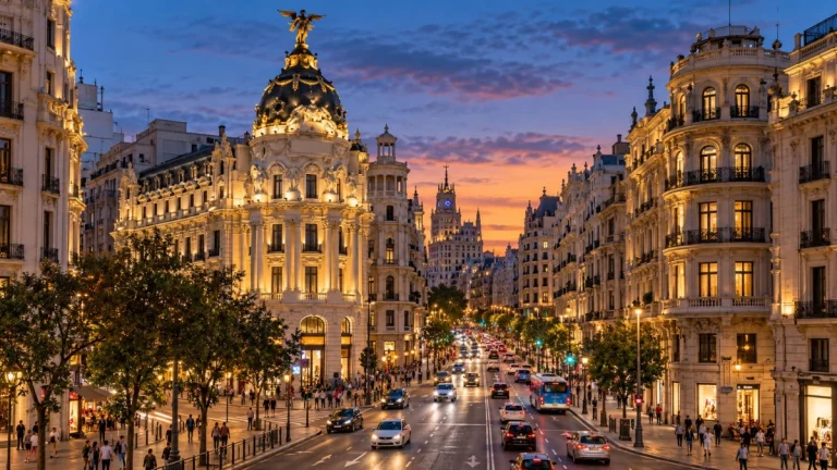 Moduri de a planifica o călătorie din România către Madrid